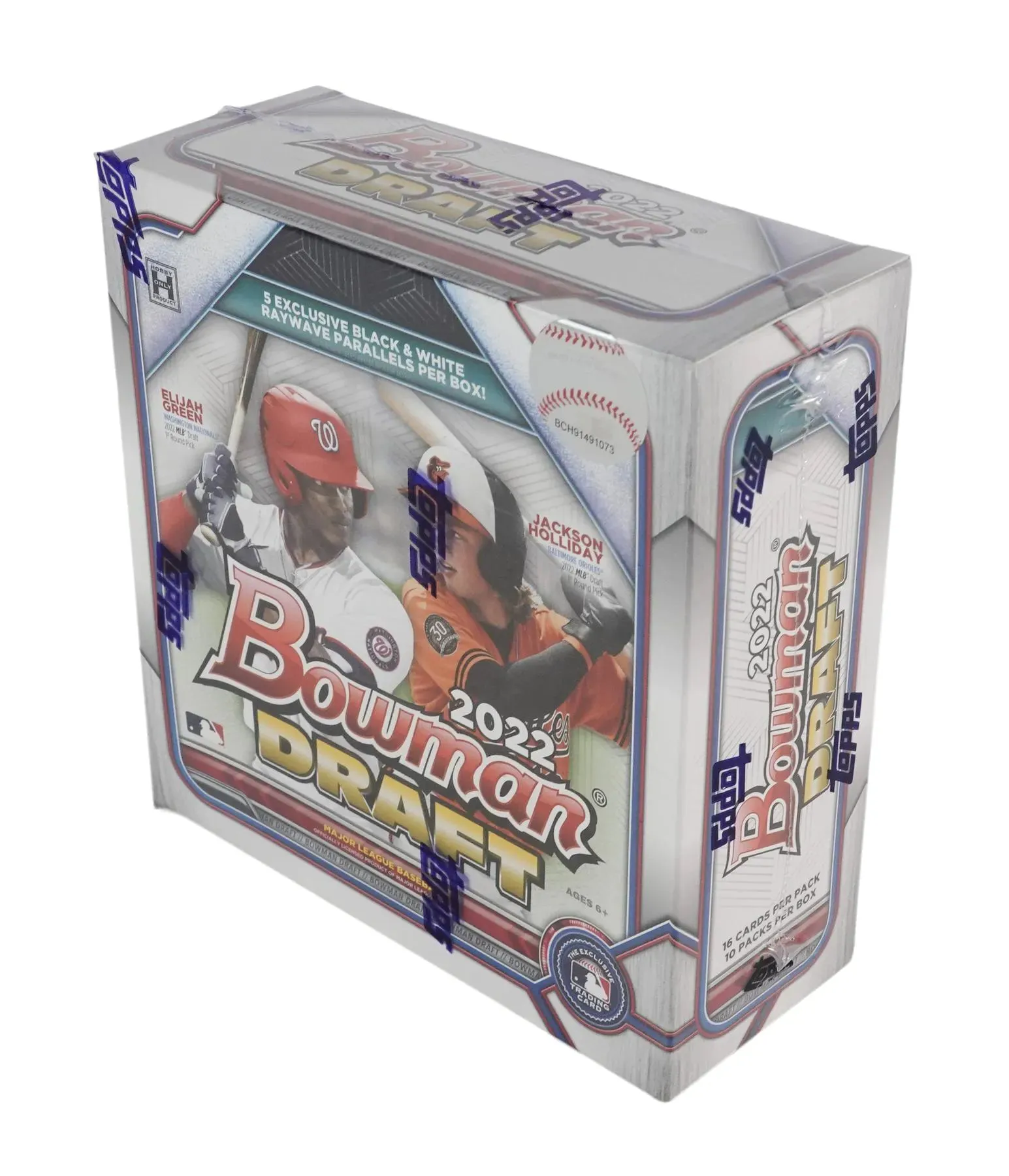 2022 Bowman Draft Baseball Hobby Lite Box 10 Packs per Box, 16 Cards per Pack