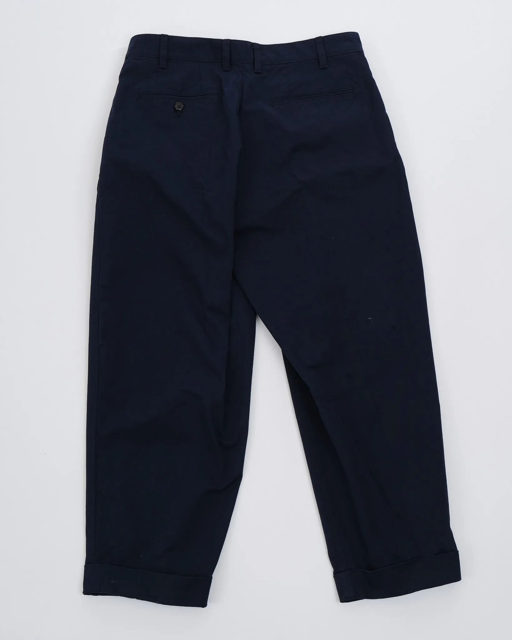 2Pleats Twill Navy