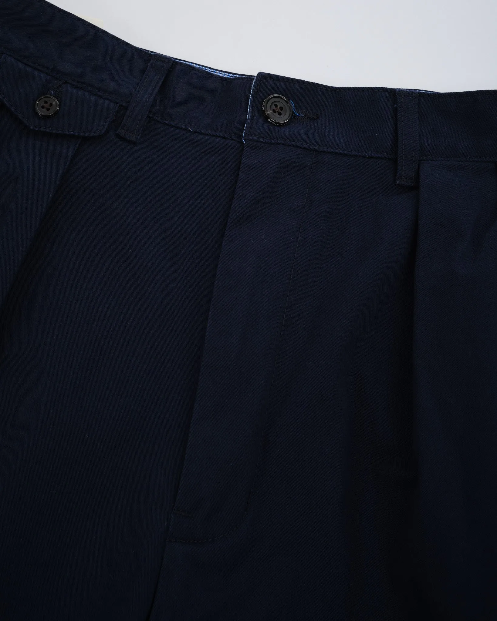 2Pleats Twill Navy