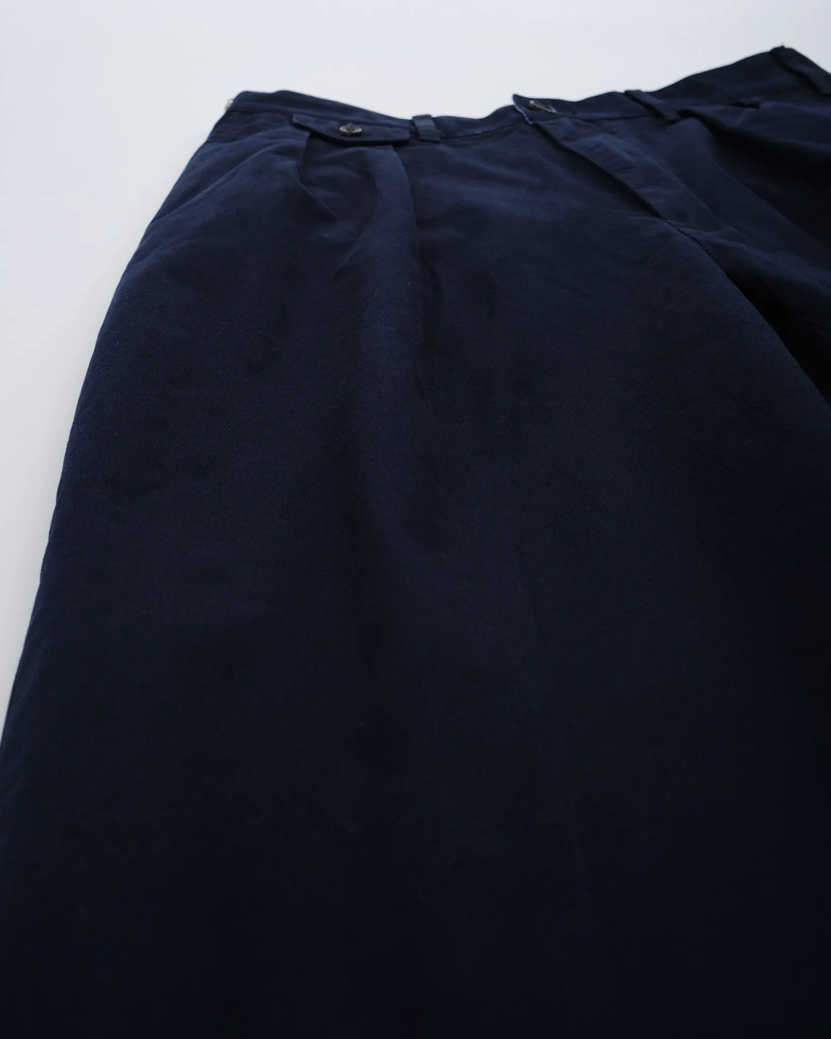 2Pleats Twill Navy