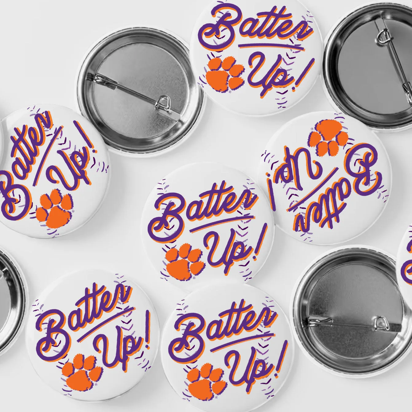 3" Batter Up Button