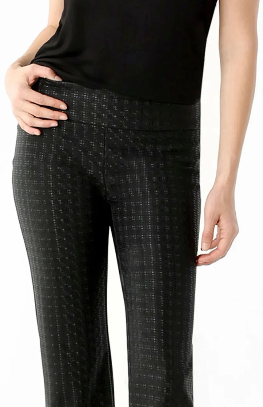 98756 Bronagh Houndstooth Straight Leg Trouser