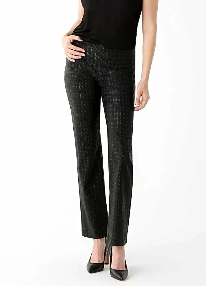 98756 Bronagh Houndstooth Straight Leg Trouser