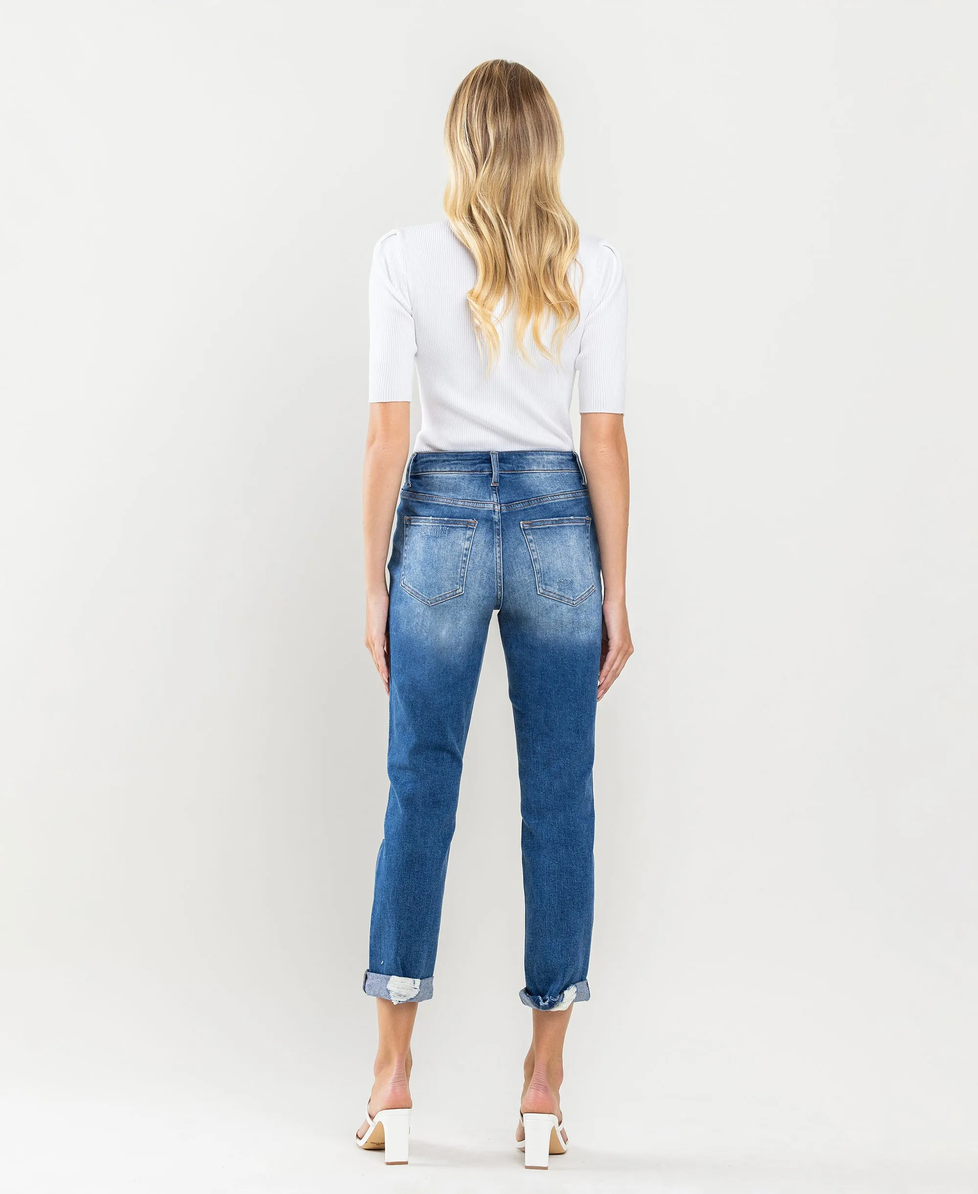 Absolutely Good - High Rise Boyfriend Jeans