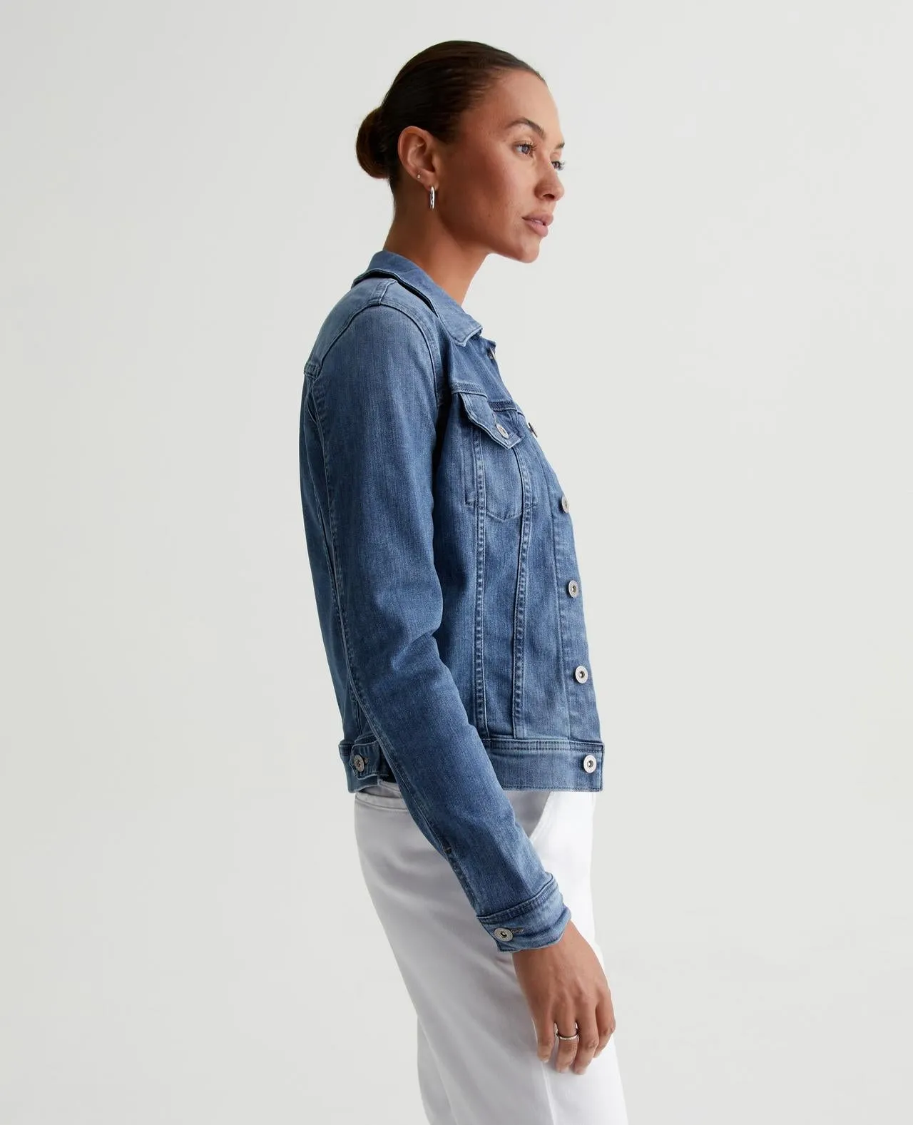 AG Denim Robyn Denim Jacket in Streamside