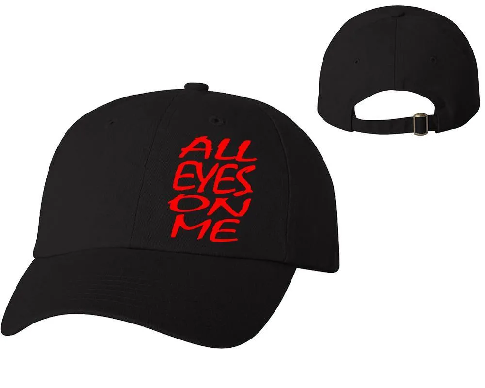 All Eyes On Me Baseball Cap, Heat Transfer Baseball Caps