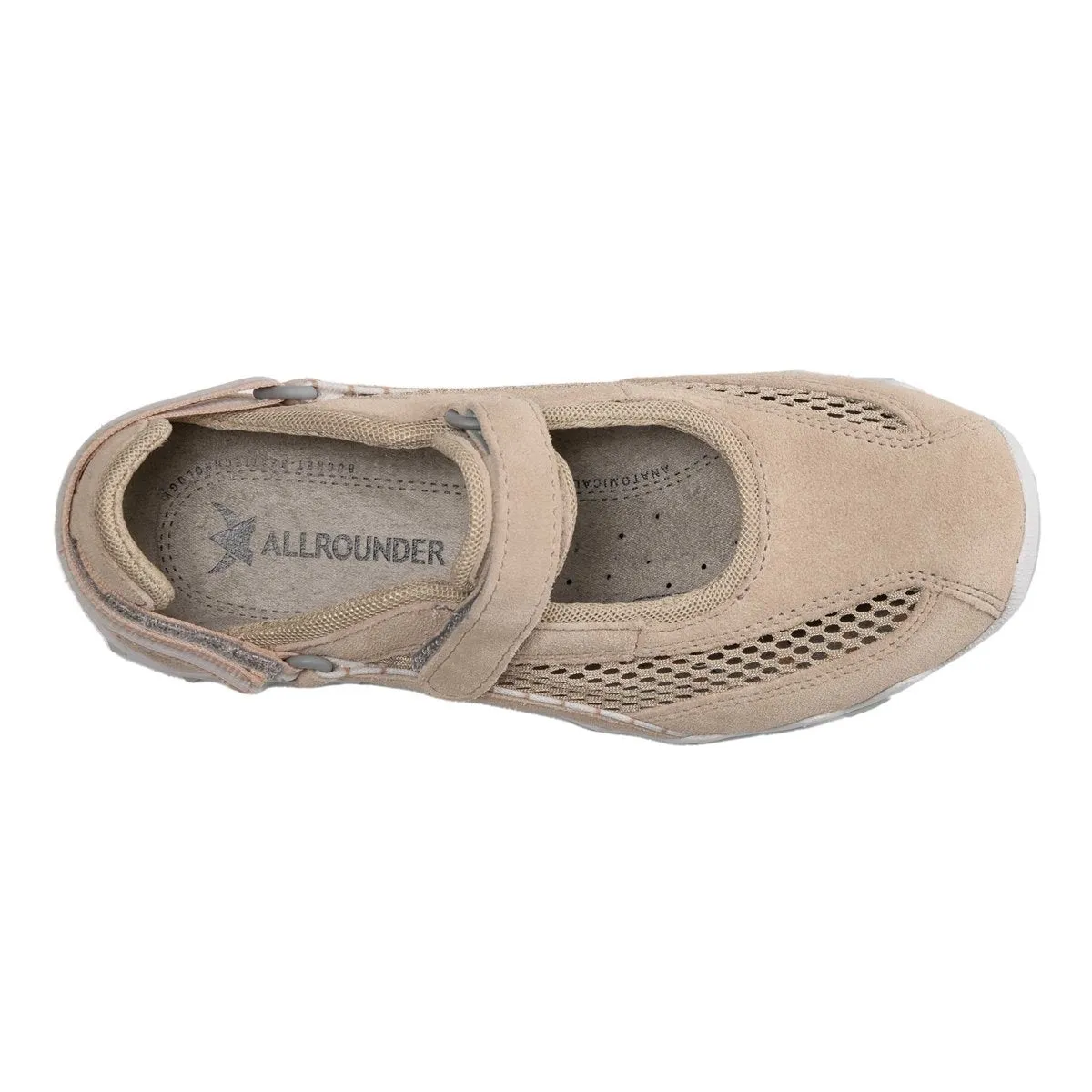 Allrounder Women's Niro Sand Suede/Mesh