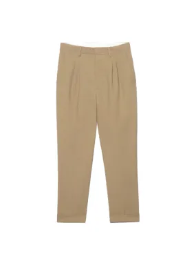 ami Paris Carrot Fit Trousers With Hem And Pleats HTR100.264