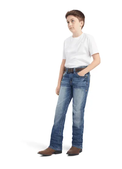 Ariat Boy's B5 Cutler Slim Fit Bootcut Jeans 10041089