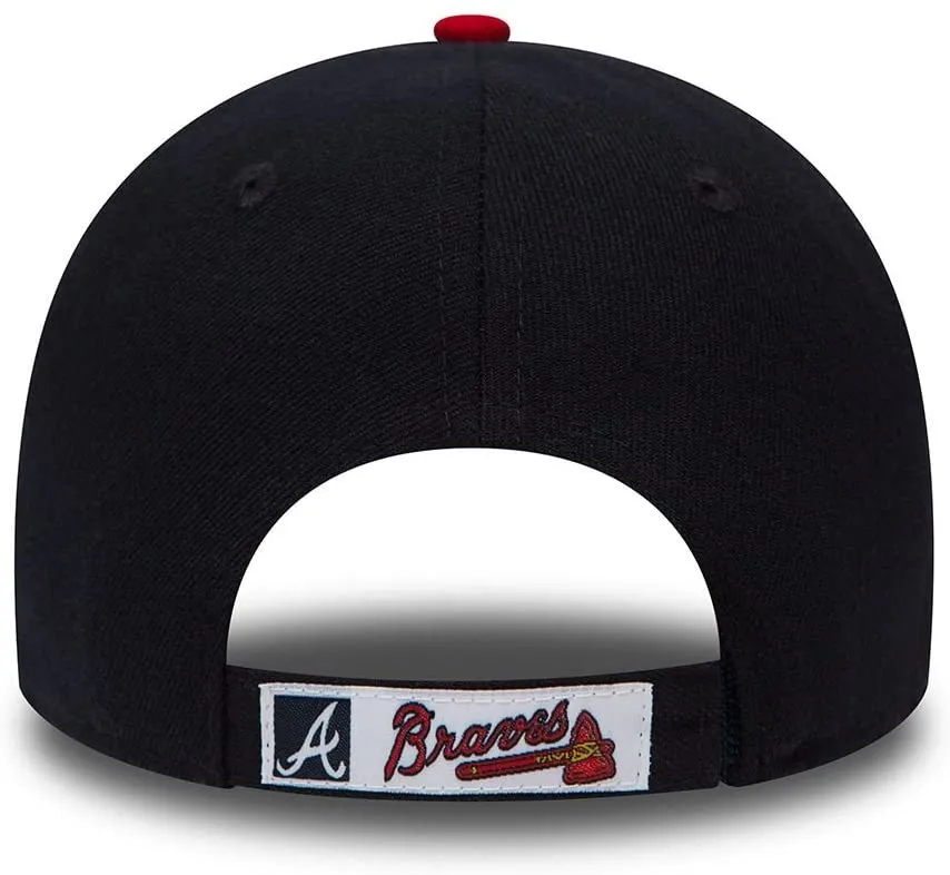 Atlanta Braves New Era Men's League 9Forty MLB Baseball Adjustable Hat - Navy