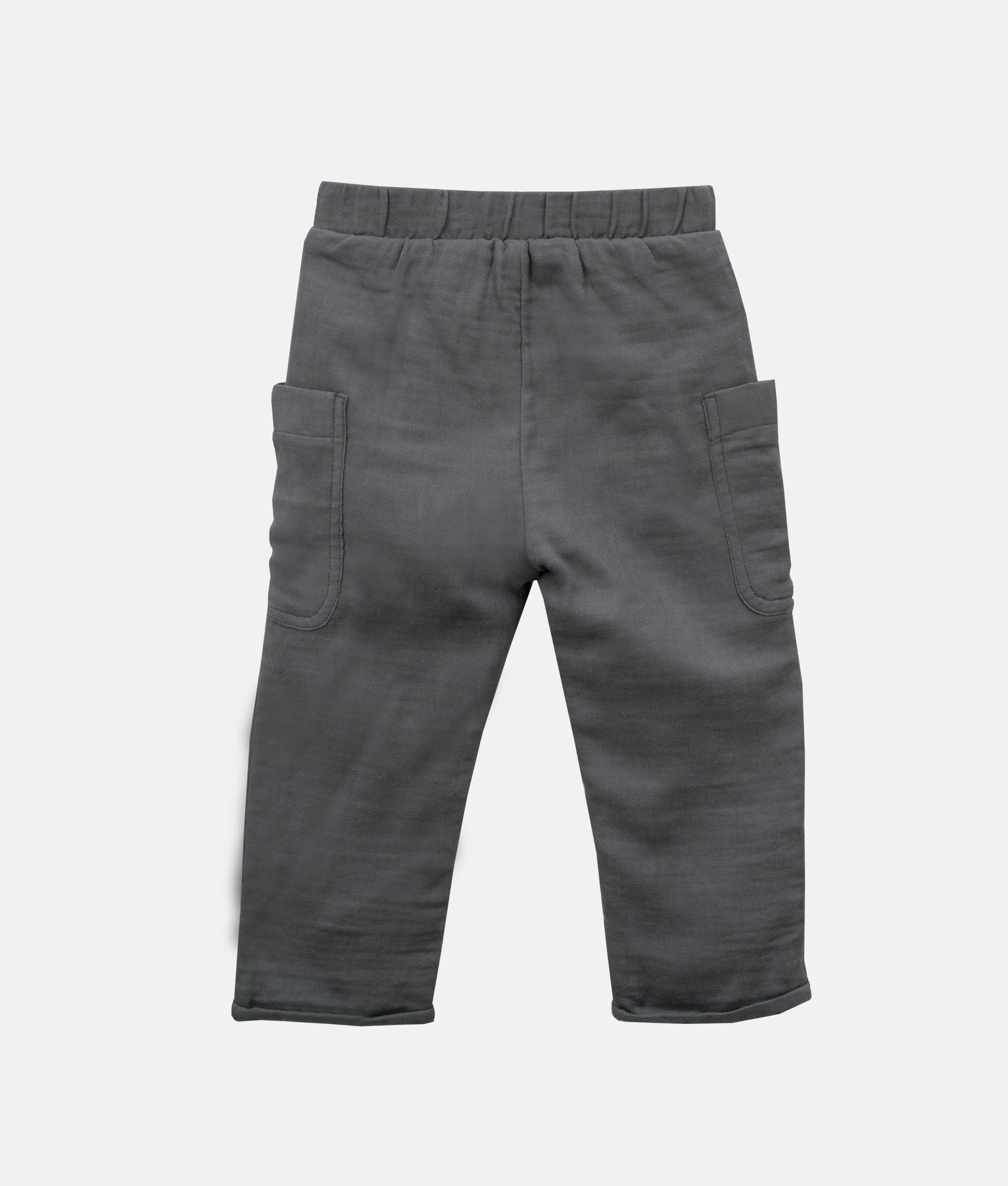 Baby Cotton Pant - Dark Gray