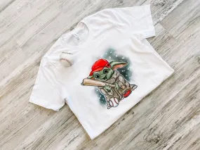 Baby Yoda Baseball Tee