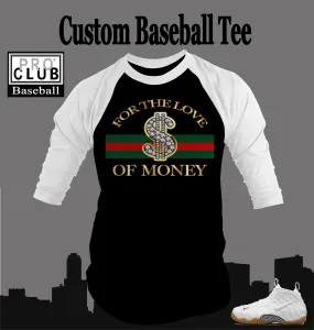 Baseball T Shirt To Match Gucci Foamposite Shoe