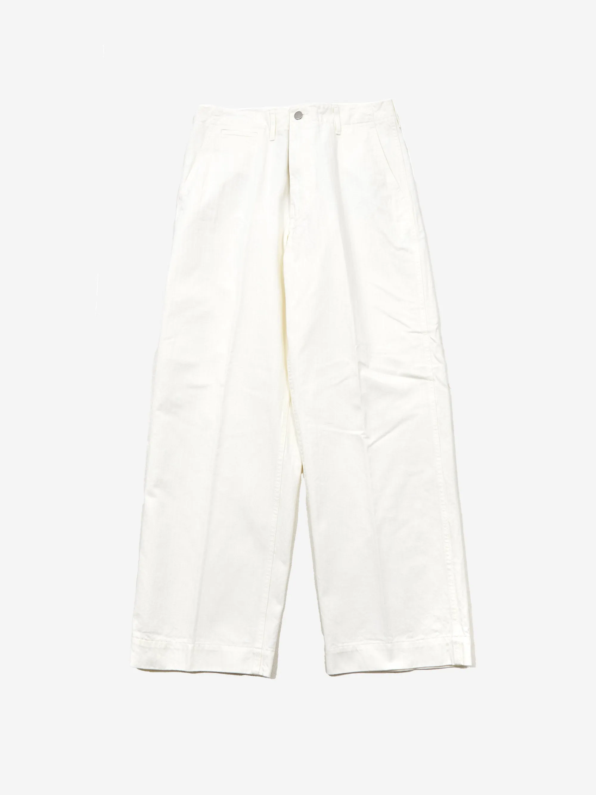 Beams Plus Mil Trouser Herringbone - White