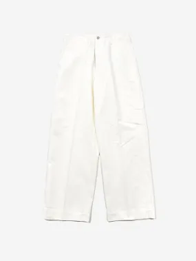 Beams Plus Mil Trouser Herringbone - White