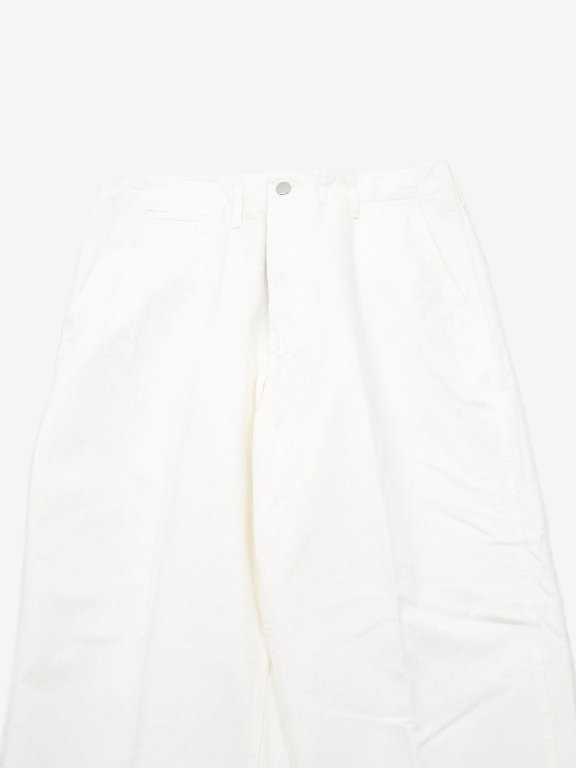 Beams Plus Mil Trouser Herringbone - White