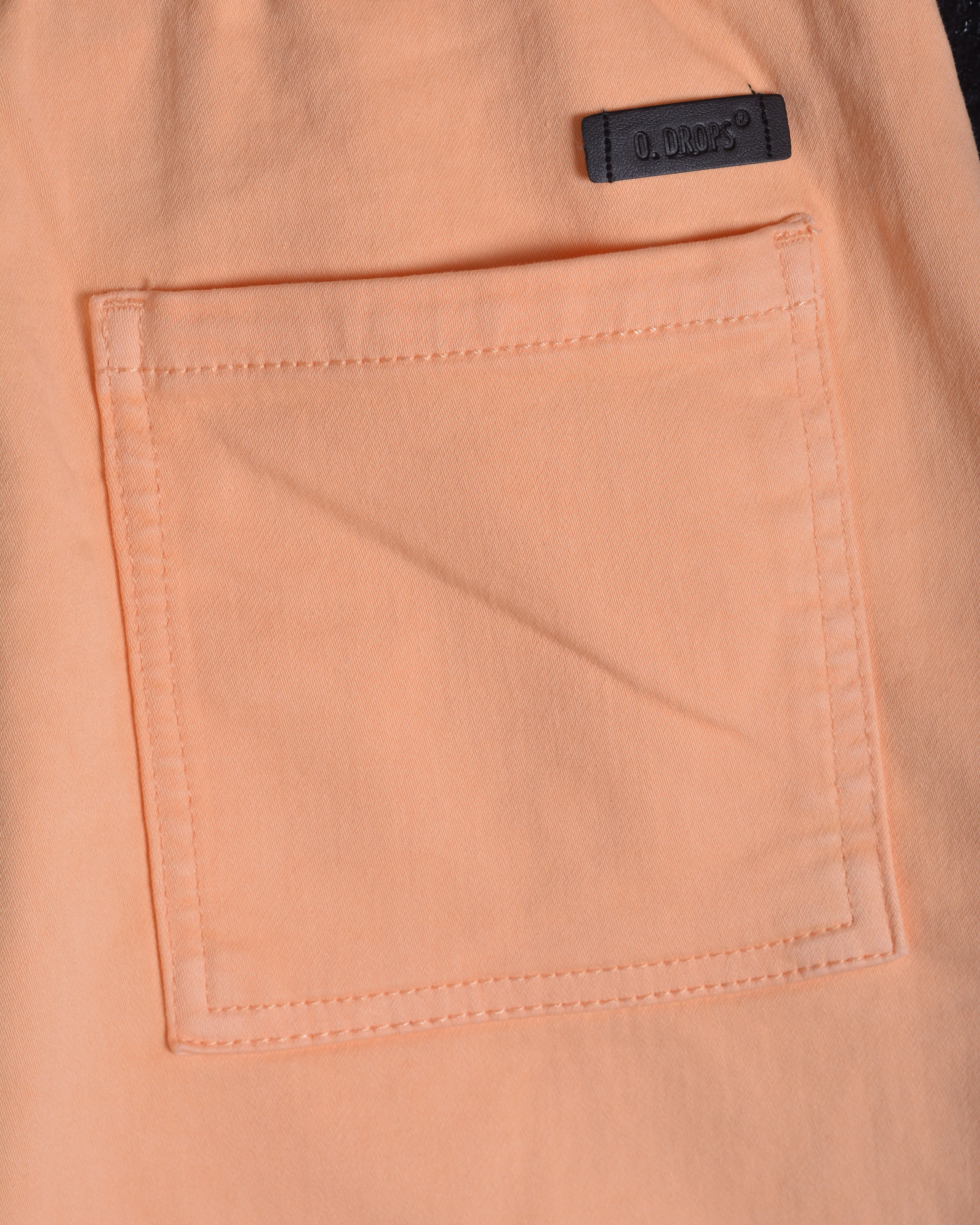 Bershka Soft jogging Bermuda shorts Orange