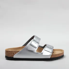 BIRKENSTOCK ARIZONA 1012282 BF SILVER