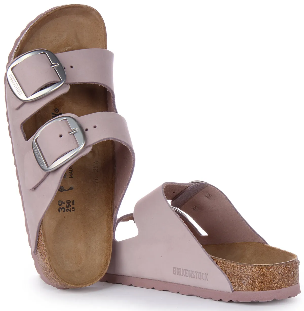 Birkenstock Arizona Big Buckle In Lilac | Narrow Fit