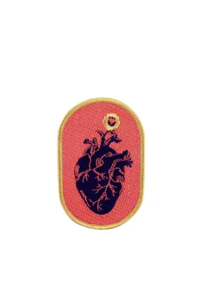 Black Heart Patch (3.65 " Tall)