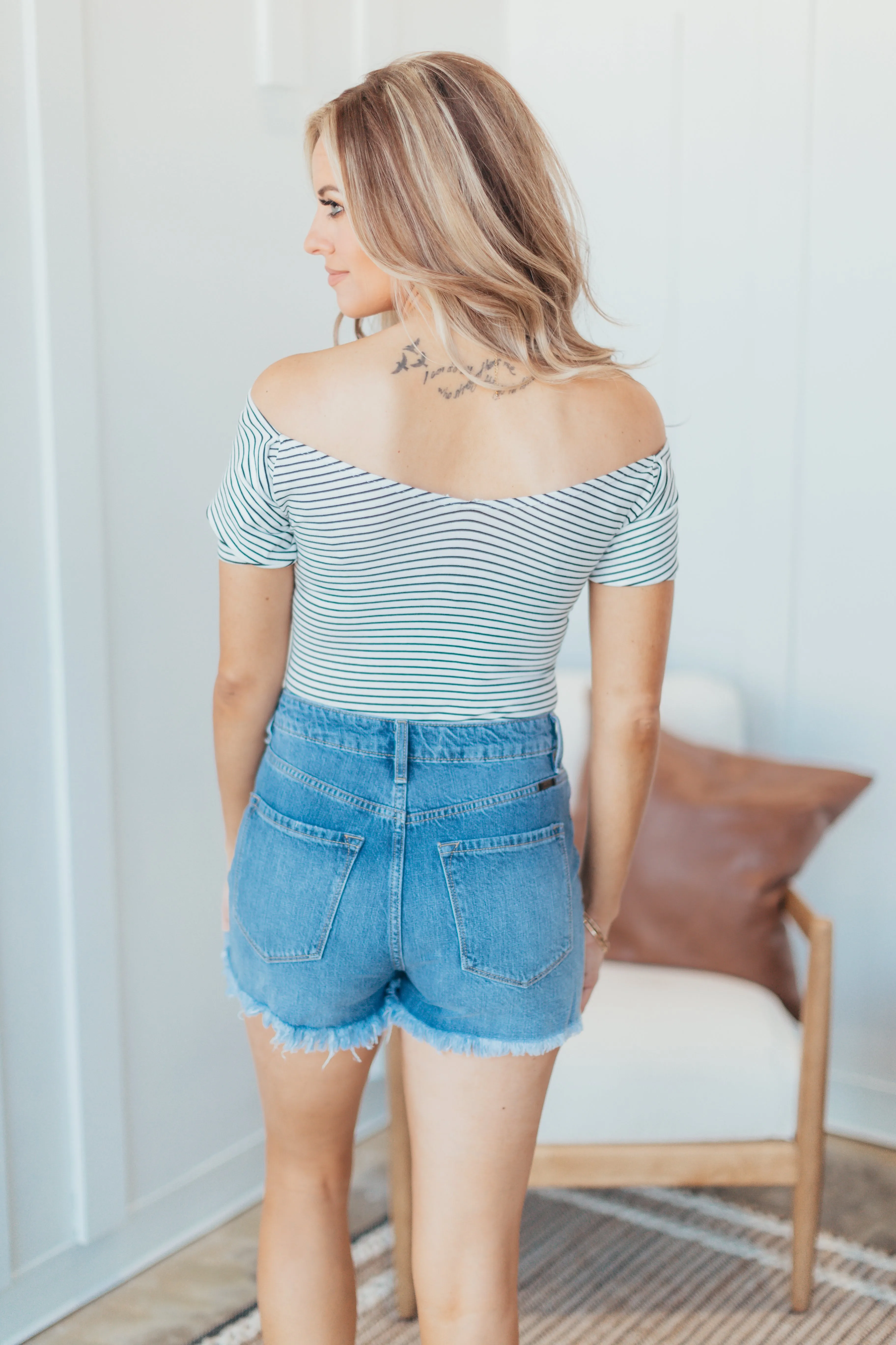 Blake Off Shoulder Wrap Bodysuit