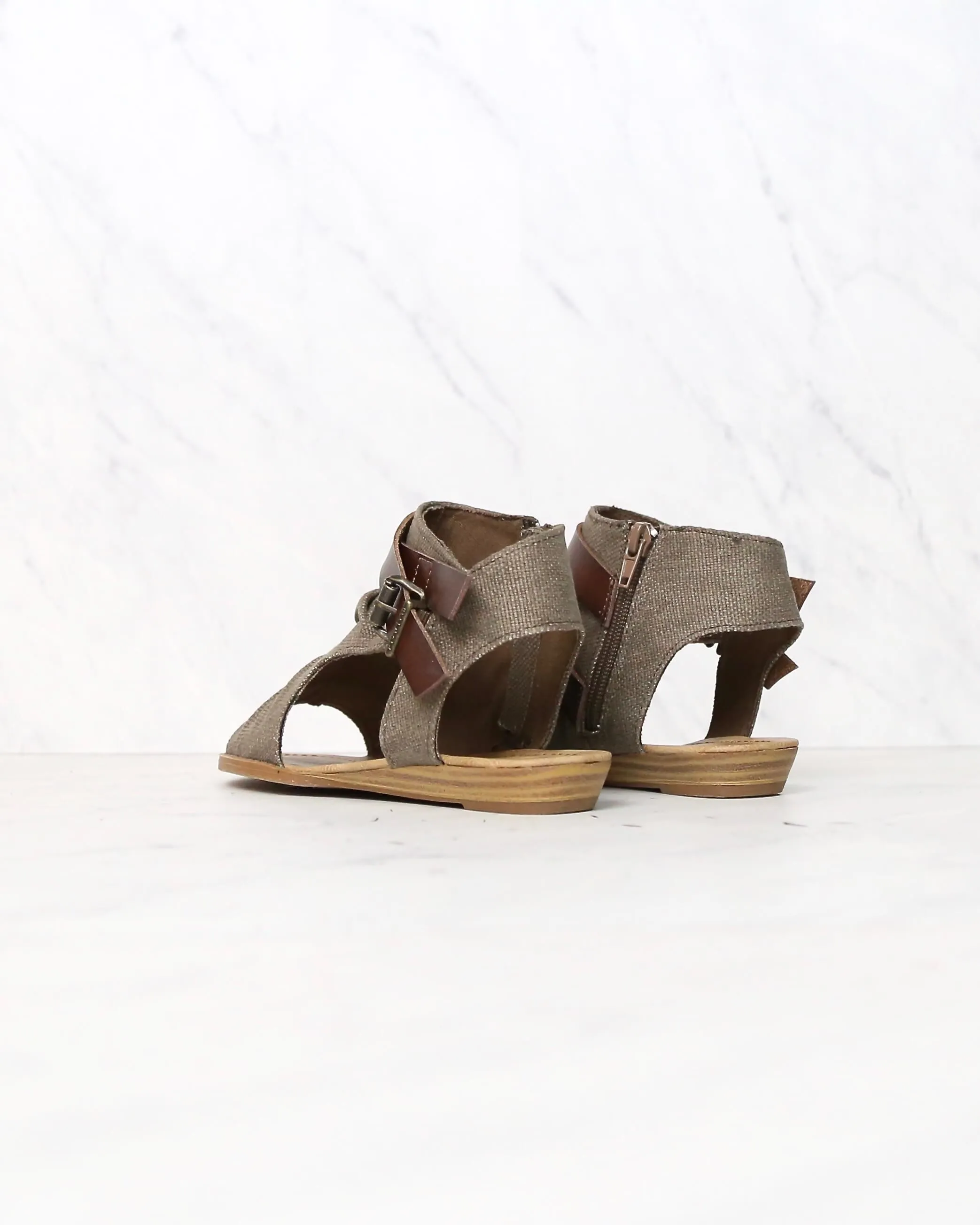 Blowfish - Balla Sandal in Brown Rancher/Whiskey Dyecut