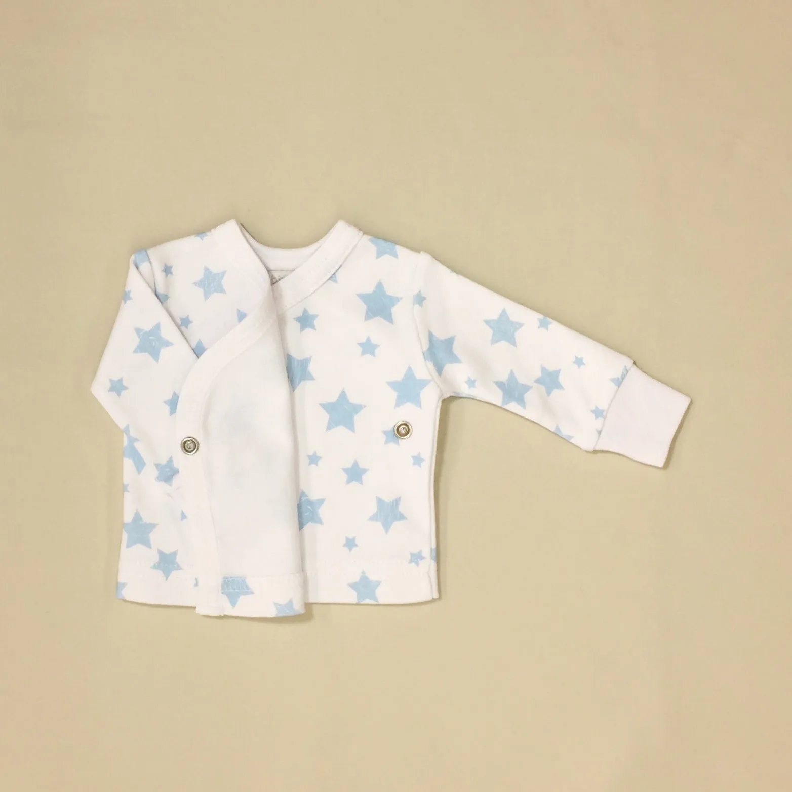 Blue Stars Layette Set Long Sleeve