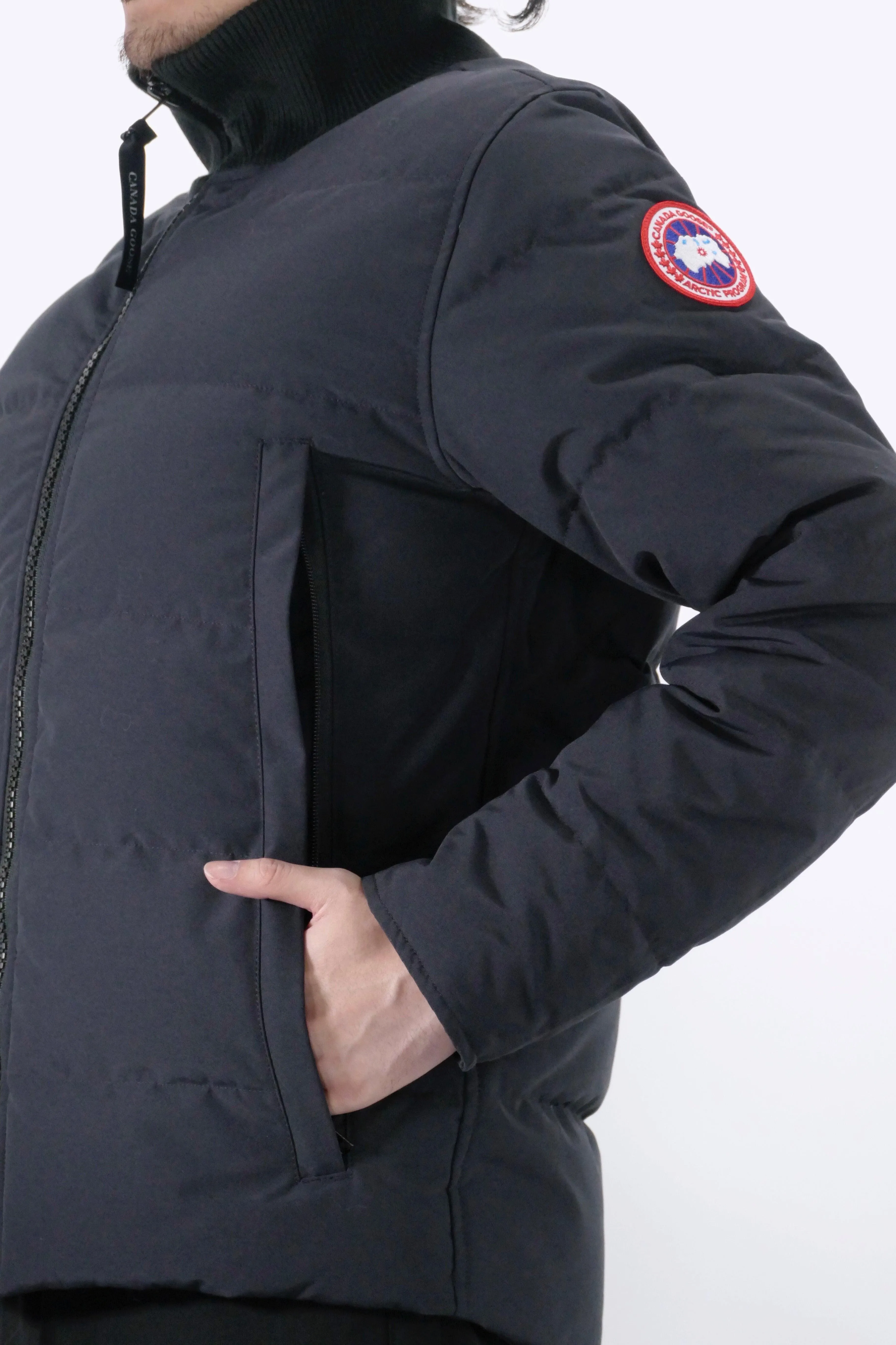 Canada Goose Mens Down Jacket Woolford  - Navy