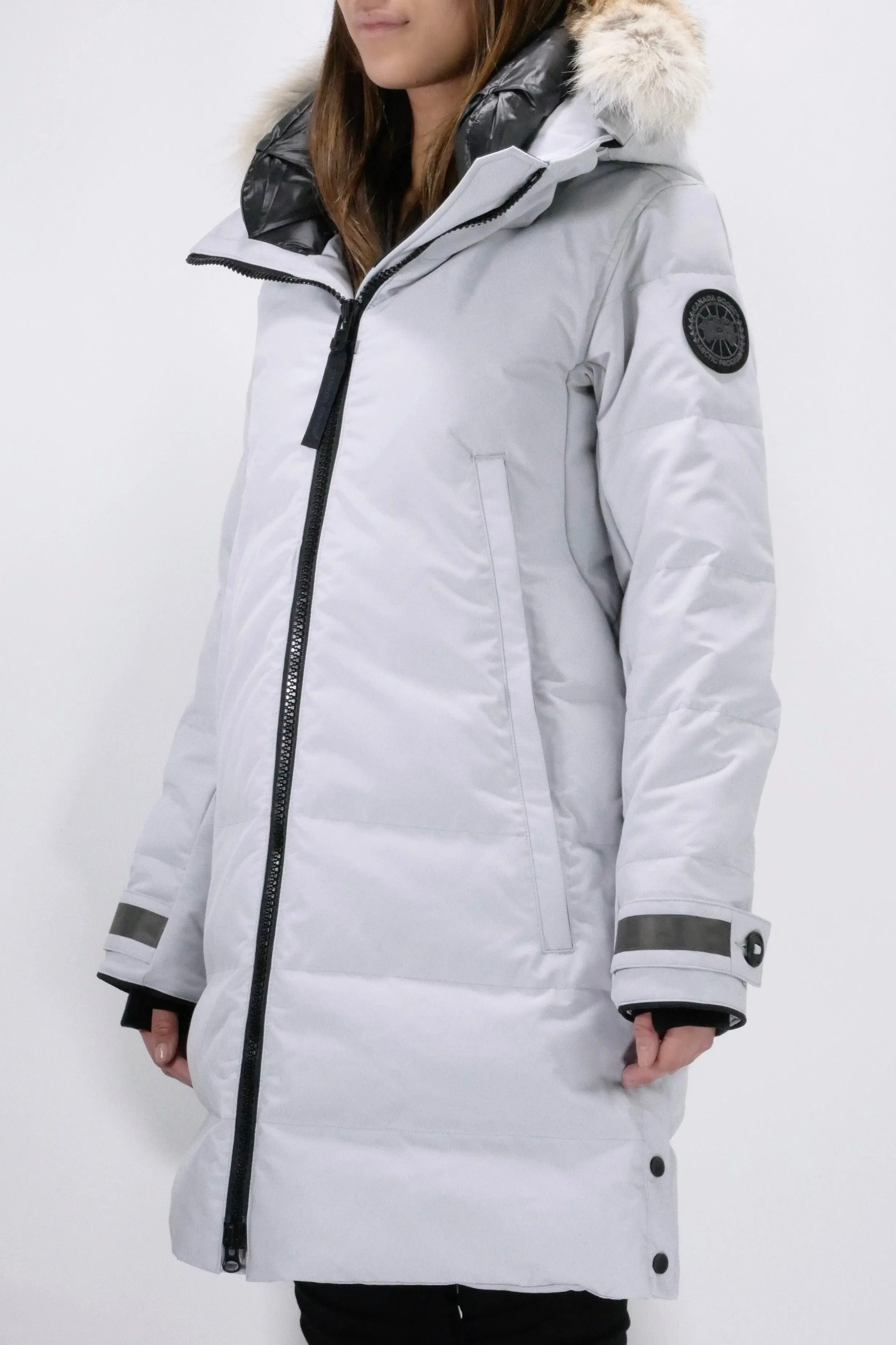 Canada Goose Womens Down *Parka Kenton Black Label - Silverbirch