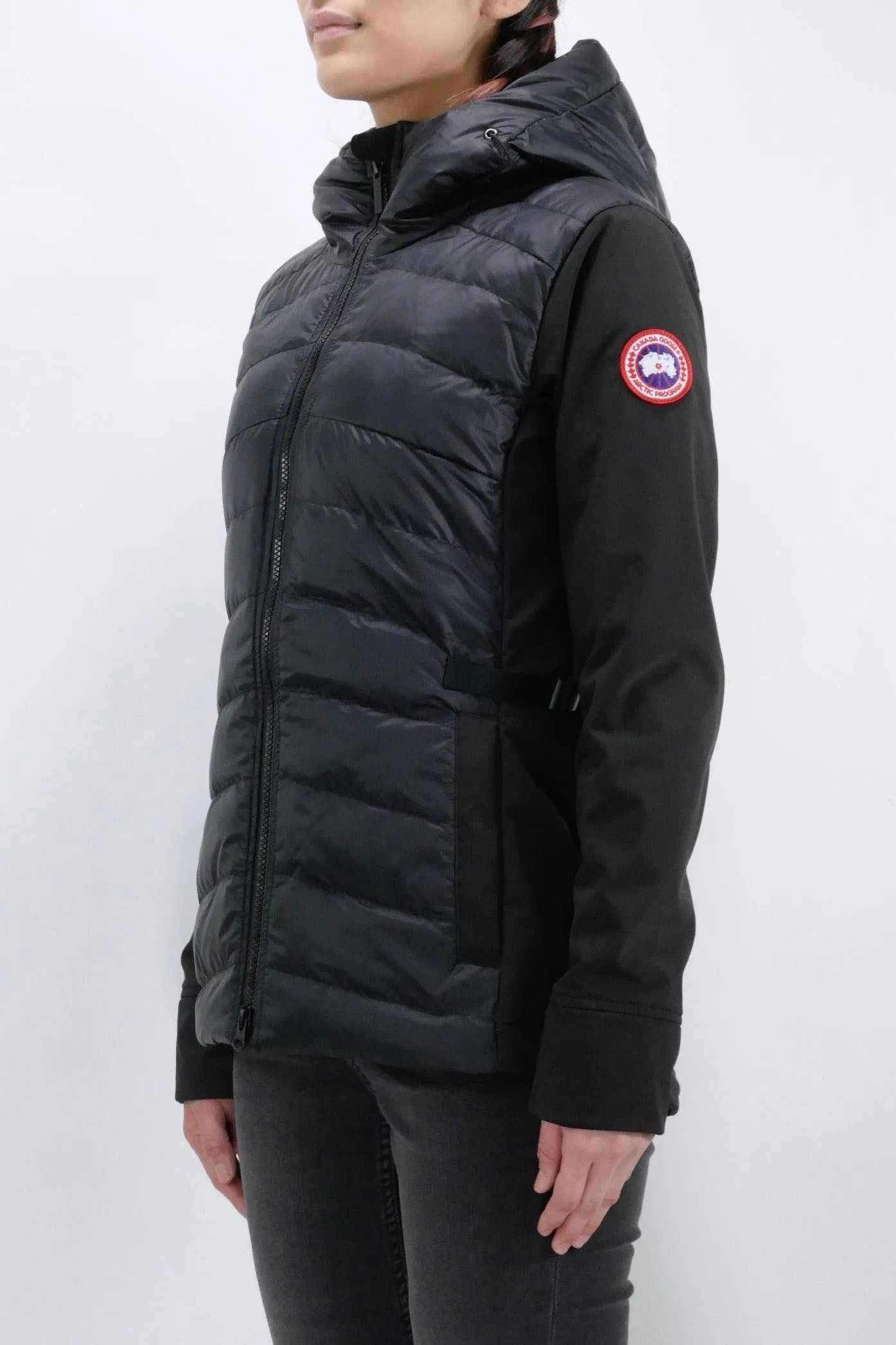 Canada Goose Womens Hybridge Knit Jacket Thornbury  - Black