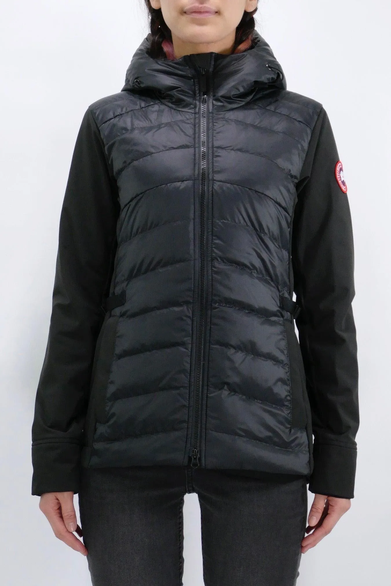 Canada Goose Womens Hybridge Knit Jacket Thornbury  - Black