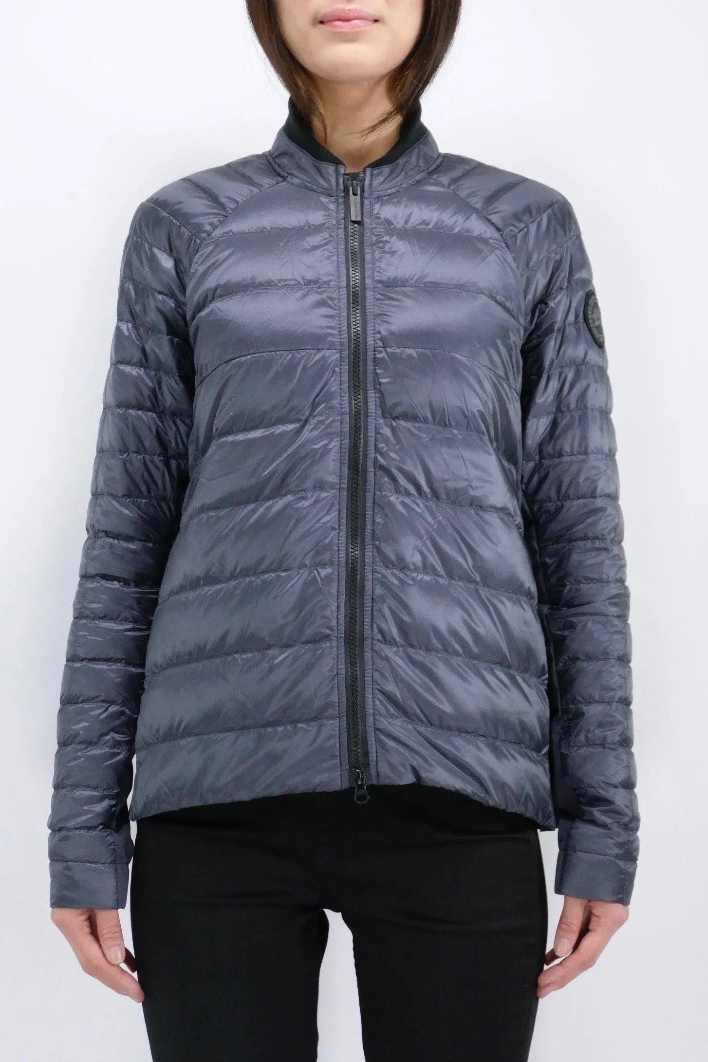 Canada Goose Womens Lite Jacket Roncy Black Label - Titanium