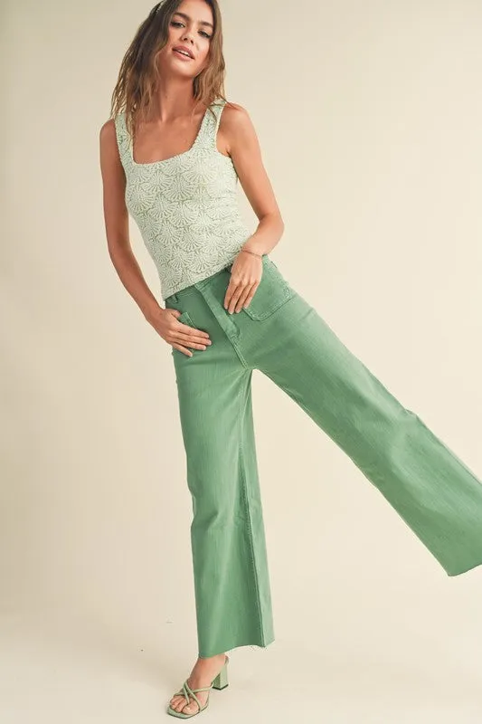 CARSON WIDE LEG PANTS