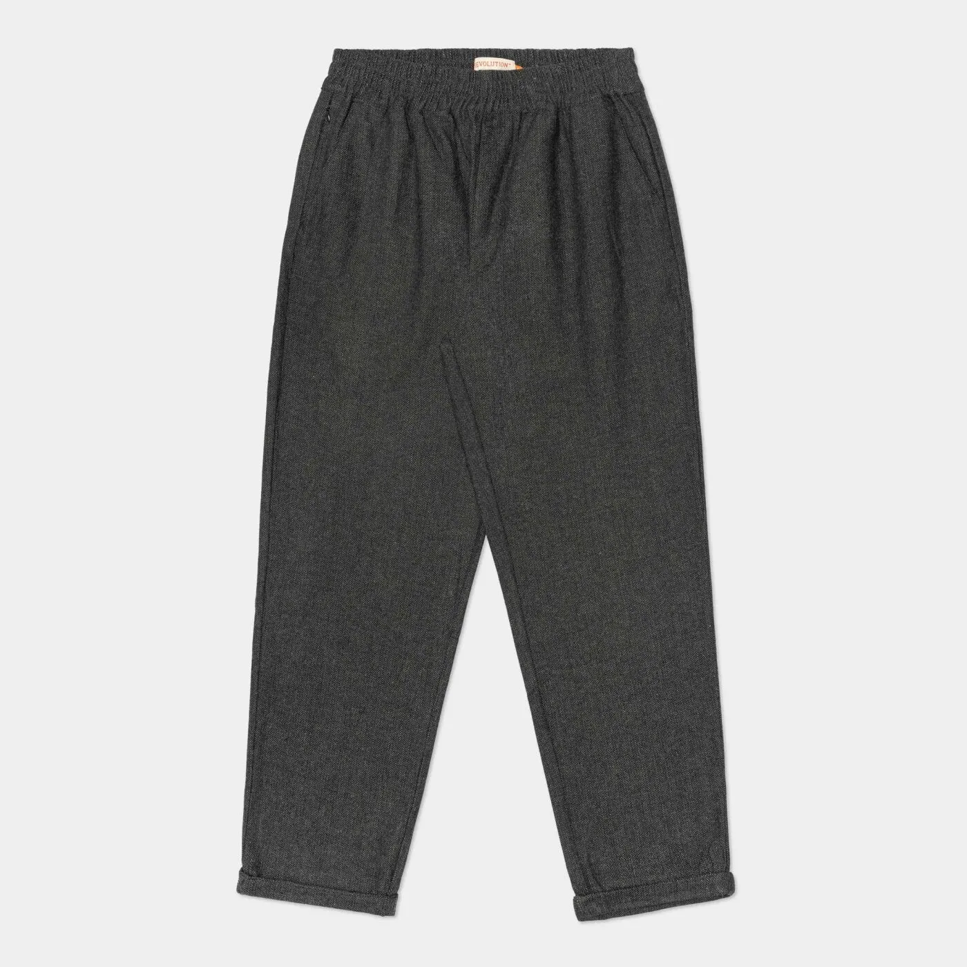 Casual Trousers Herringbone - grey