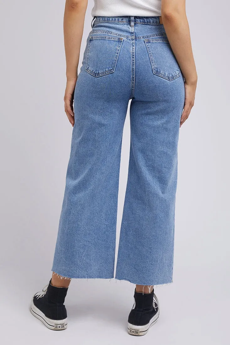 Charlie High Rise Wide Leg Jean - Heritage Denim