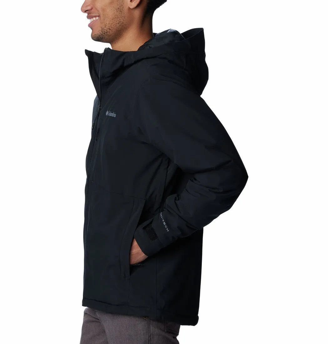 Columbia Explorers Edge Waterproof Breathable Jacket-BLACK