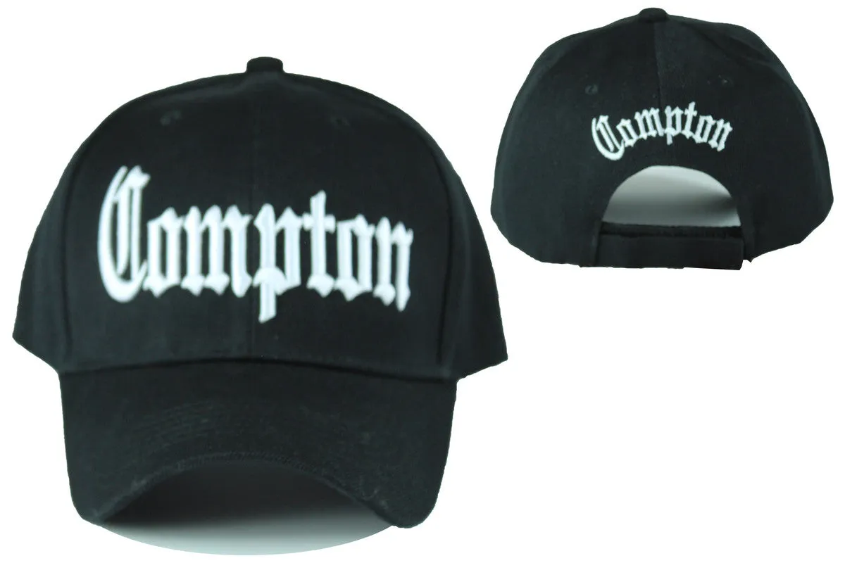 Compton Baseball Cap, Embroidered Baseball Cap