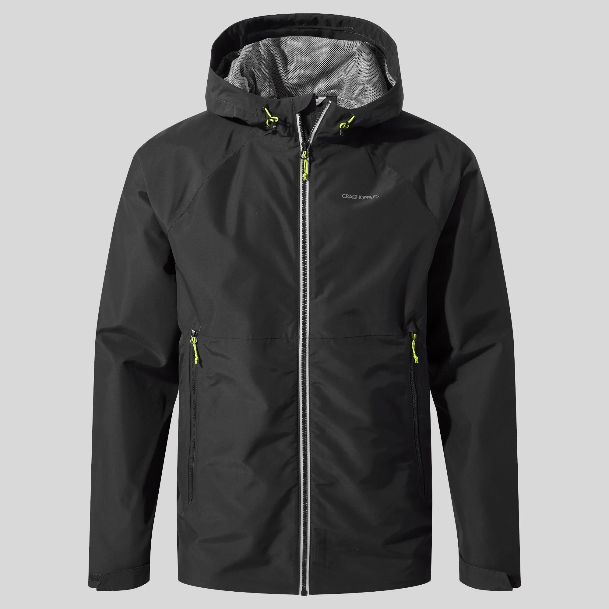 Craghoppers Mens Sebastian Waterproof Breathable Jacket-CLOUD