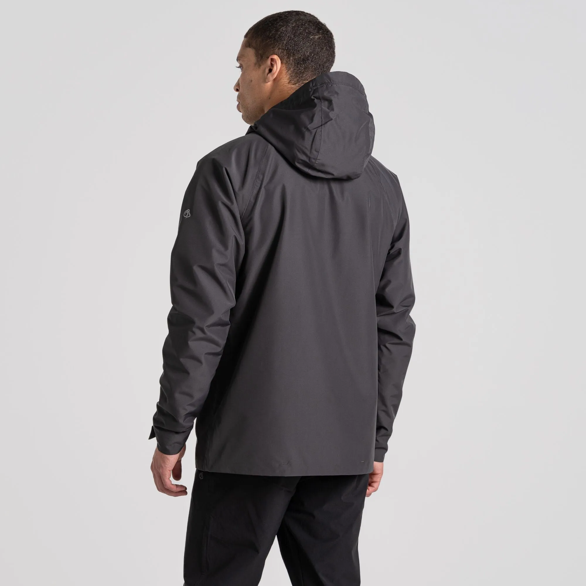 Craghoppers Mens Sebastian Waterproof Breathable Jacket-CLOUD