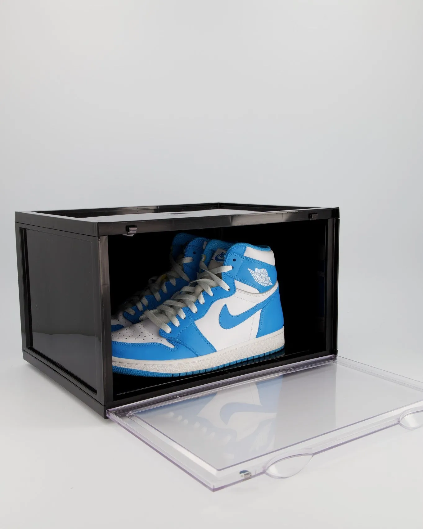 CT SNEAKER BOX SIDE DROP DISPLAY (2 BOXES) - BLACK