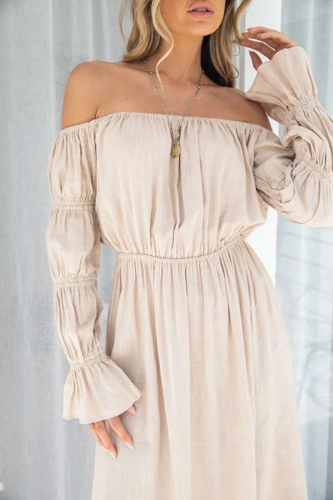 Del Mar Dress - Beige