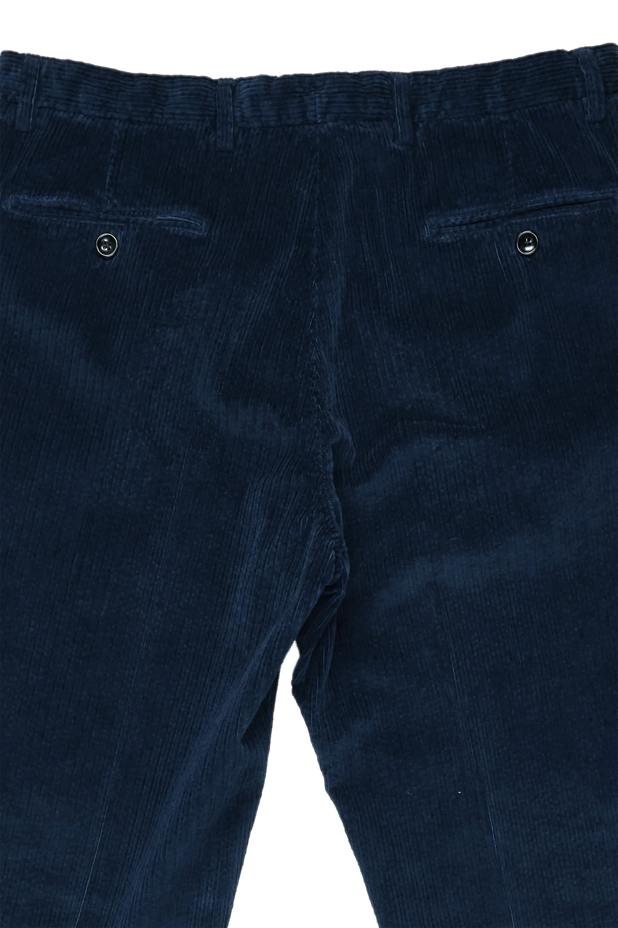 Drumohr Blue Cotton Corduroy Trousers