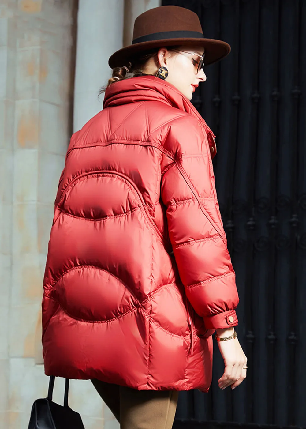 Duck Down & Feather Puffer Coat