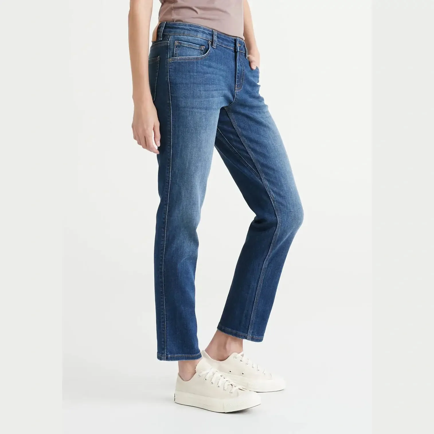 Du/er Performance Denim Girlfriend Jean