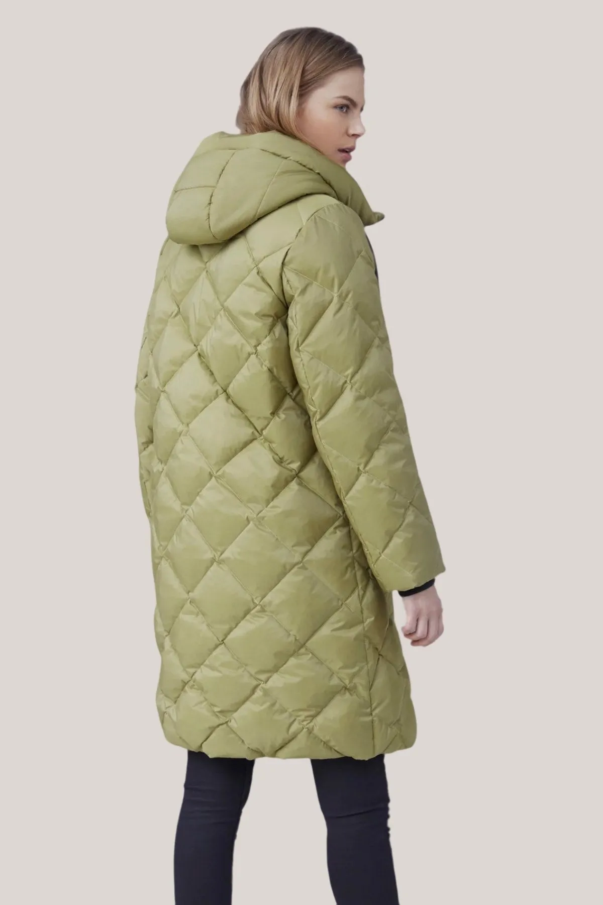 EDA Diamond Quilt Down Coat 2857