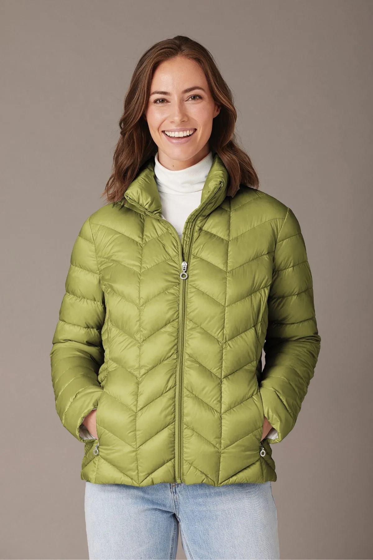 EDIE Light Weight Transitional Down Jacket Spring Colours 2040