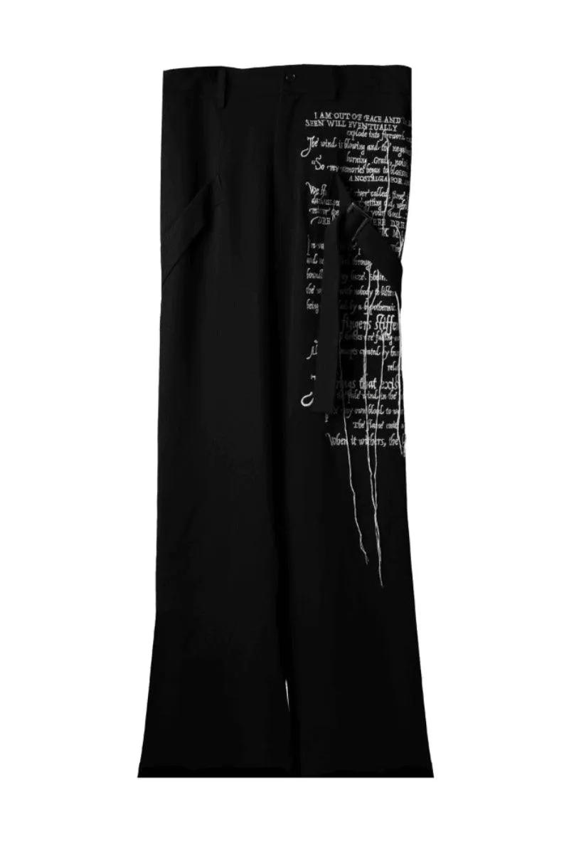 Embroidery Trousers