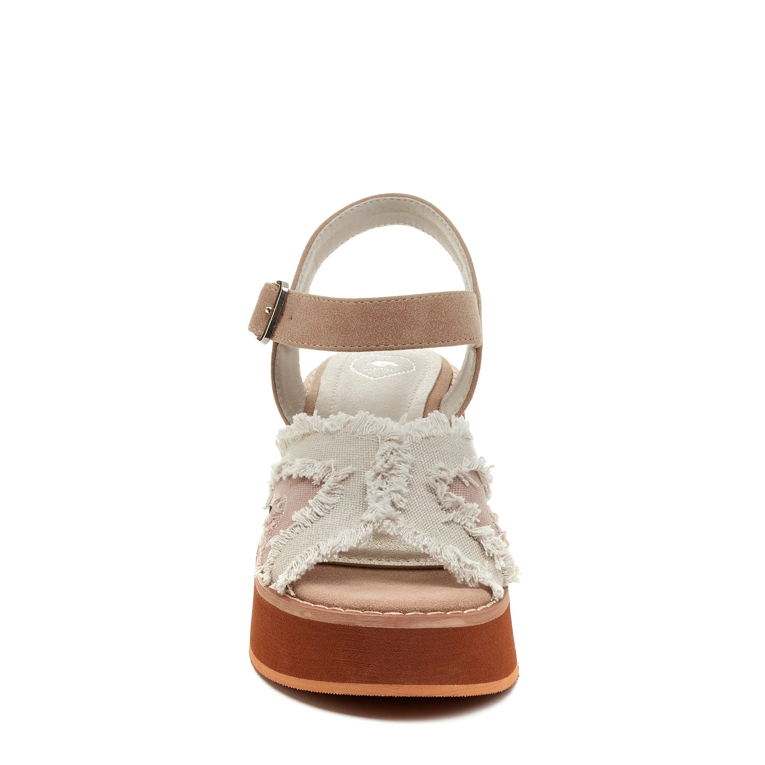 Emily Natural Platform Sandals