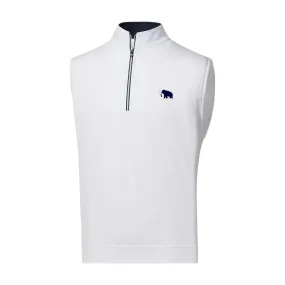 Footjoy White Half-zip Vest