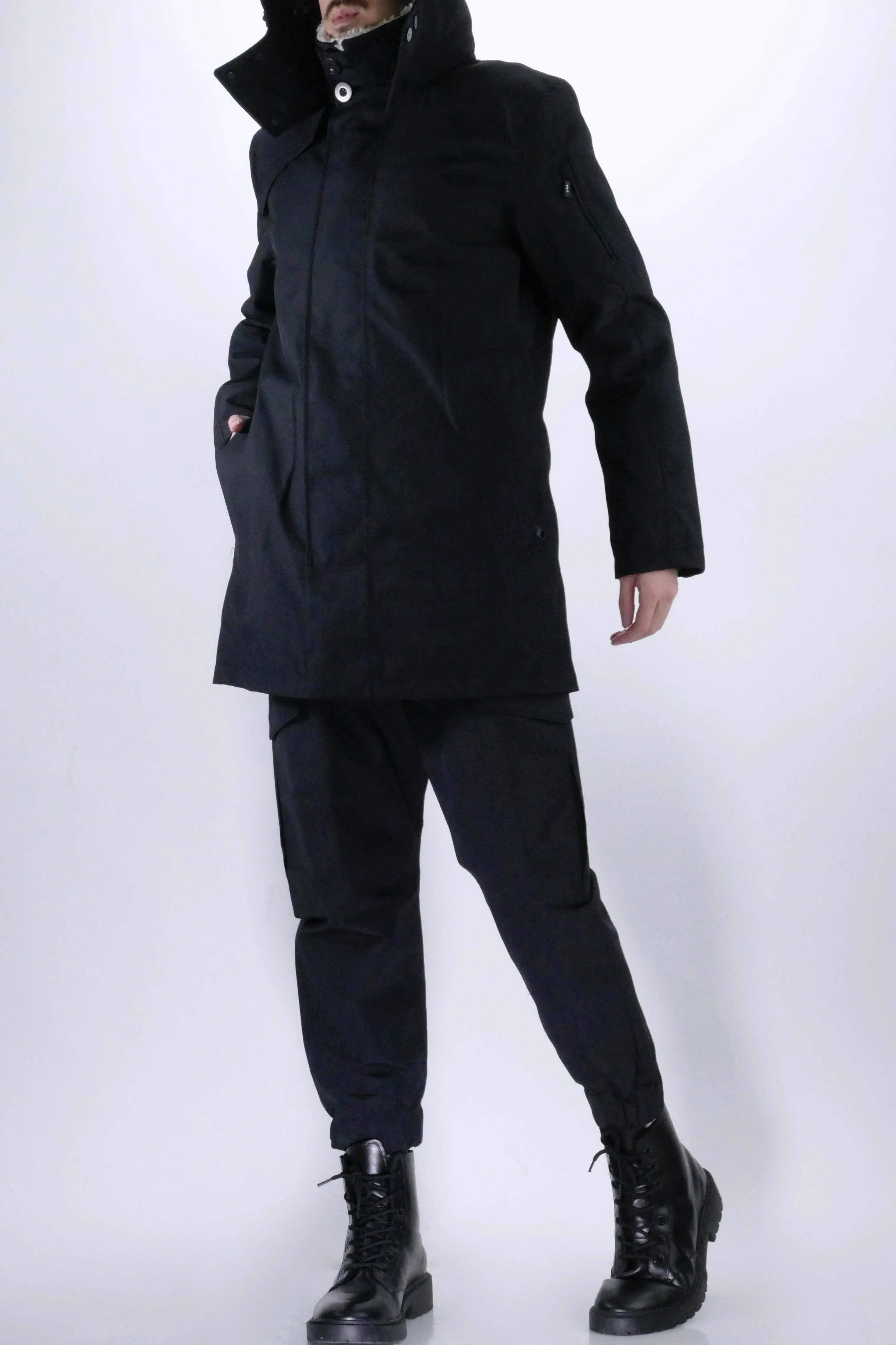 g-lab Mens Eco *Parka Magnum Tech Touch - Dark Navy